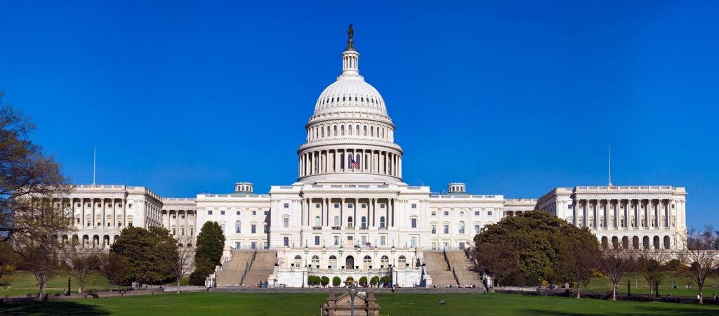 U.S. Capitol, where Congress sets the rules behind every IDIQ contract vehicle